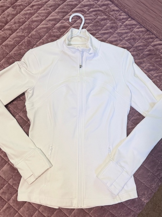 lululemon athletica Jackets & Blazers - lululemon athletica Women's Cream Full‑Zip Jacket
